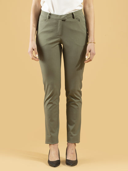 Essential Comfort Trousers - Camouflage Green