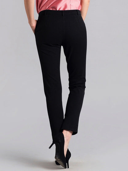 Essential Comfort Crop Pants - Black