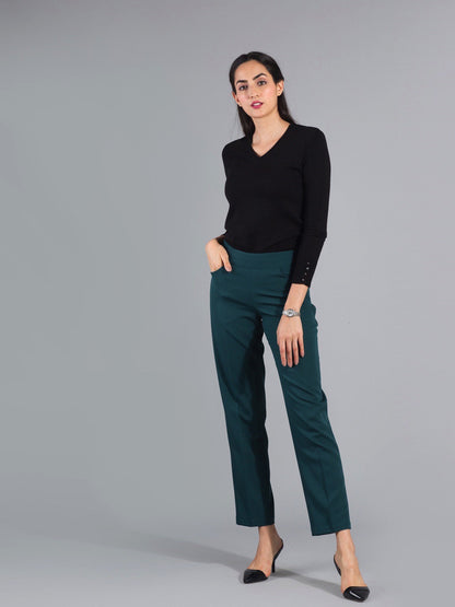 Essential Easy Care Work Trousers - Bottle Green