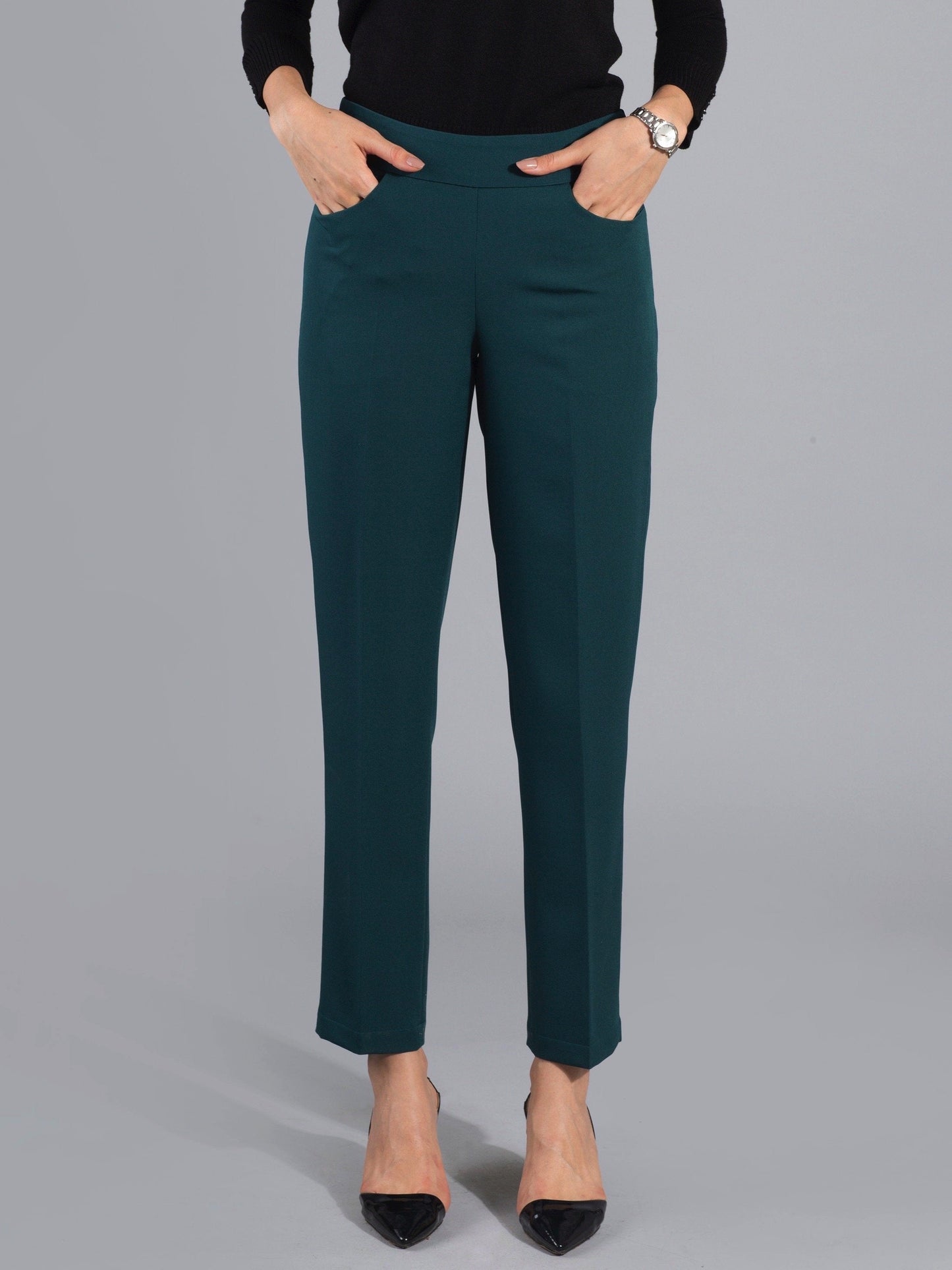 Essential Easy Care Work Trousers - Bottle Green