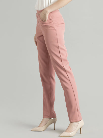 Essential Easy Care Work Trousers - Pink