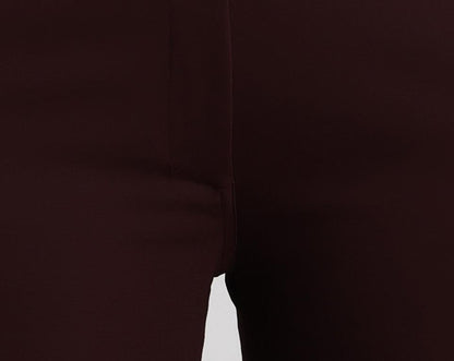 Essential Comfort Trousers - Maroon