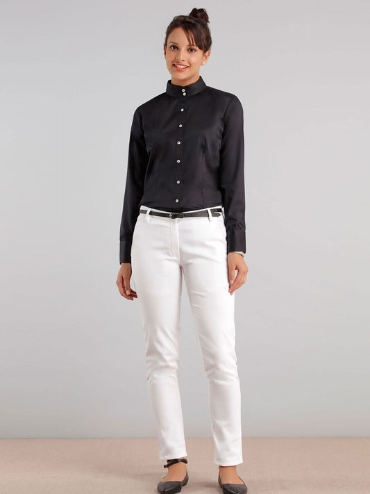 Essential Comfort Trousers - White