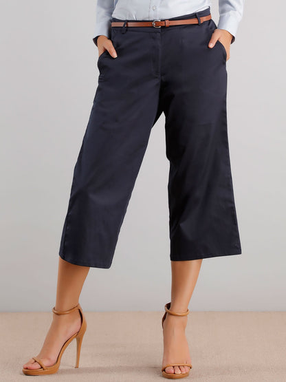 Stretchable Culottes - Blue