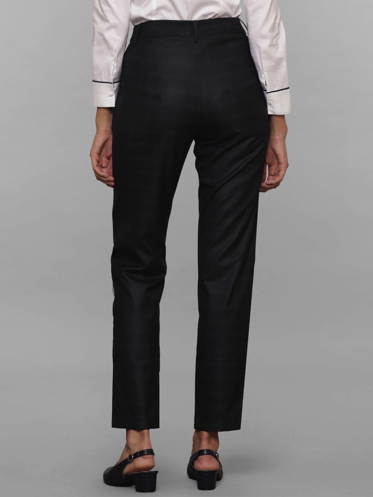 Classic Work Pants - Navy Check