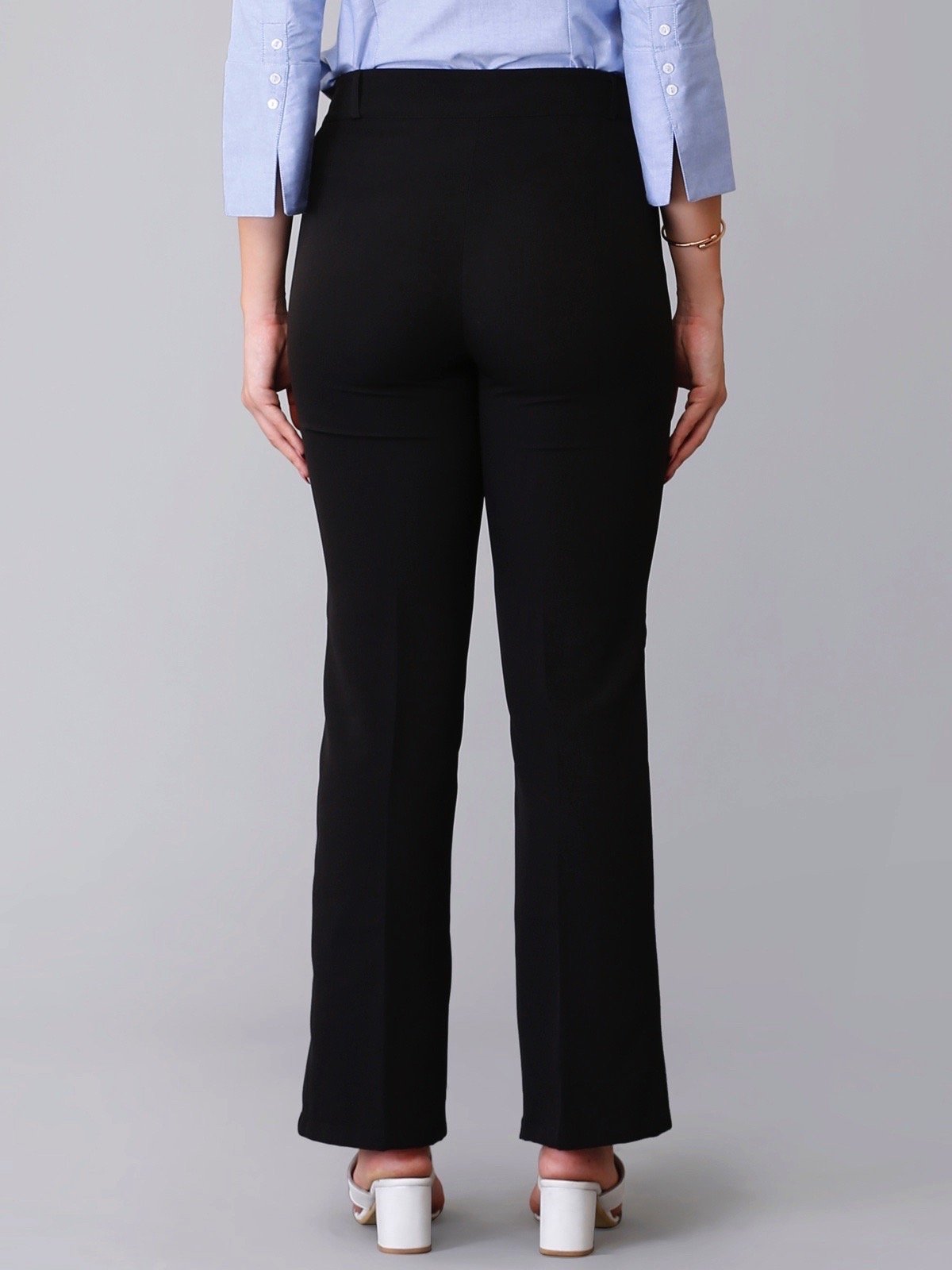 High Waist Pants - Black