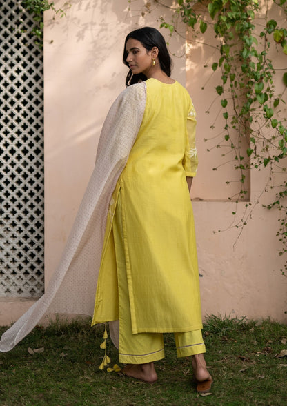 Sunbeam Embroidered Kurta Set