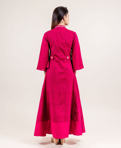 Chic Showstopper Embroidered Long Dress